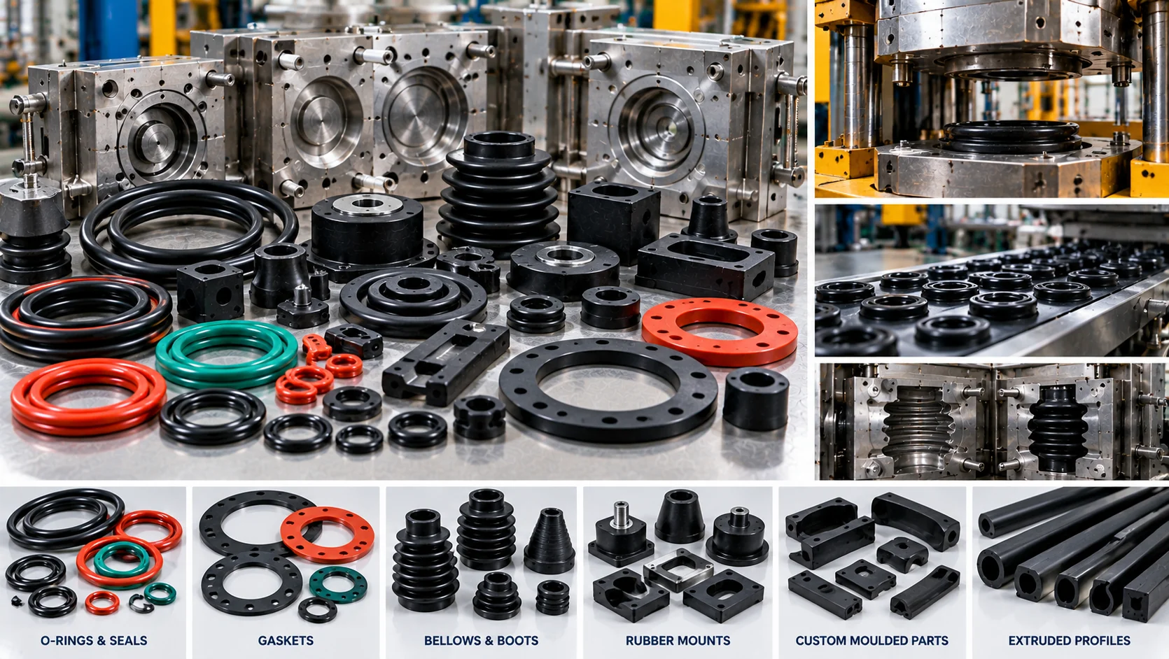 High-Tonnage Compression Moulding Presses