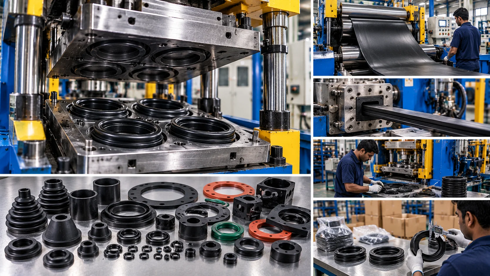Rubber Compounding & Mixing Line